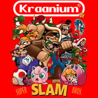 Image 2 of KRAANIUM - SUPER SLAM BROS T-SHIRT