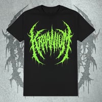 Image 2 of  KRAANIUM LOGO T-SHIRT - GREEN