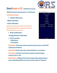 Image 1 of Sea Scan PRO v1.3 Service Tool / Diagnostic Tool - ADAS Calibration ICC Bootloop Repair