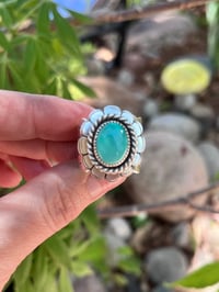 Image 1 of Carico Lake Turquoise Ring, size 8