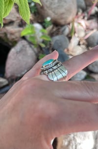 Image 3 of Carico Lake Turquoise Ring, size 8