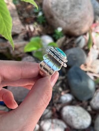 Image 4 of Carico Lake Turquoise Ring, size 8