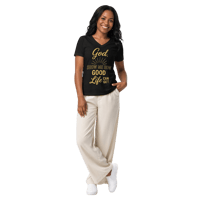 Image 2 of God, Show Me How Good Life Can Get | V-neck T-shirt