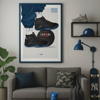 Image 2 of Sneaker Poster Air Jordan 11 “Gamma Blue”