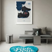 Image 3 of Sneaker Poster Air Jordan 11 “Gamma Blue”