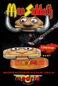 Image 3 of Madrid Slayer MacCheeze skate deck PRESALE