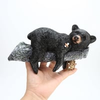 Image 10 of 👑The Armored Kingdom SnuggleTree Bear Cub Statue-Attach to Tree & Wall-Easy Wall Mount