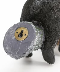 Image 7 of 👑The Armored Kingdom SnuggleTree Bear Cub Statue-Attach to Tree & Wall-Easy Wall Mount