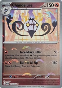 Chandelure (Poke Ball Pattern) - SV: White Flare - Near Mint