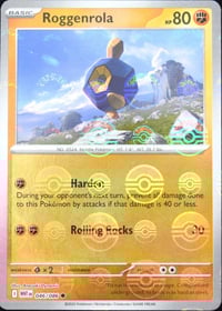 Roggenrola (Poke Ball Pattern) - SV: White Flare - Near Mint