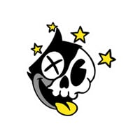 Image 7 of Roadkill Max (Yellow) Kiss-Cut Vinyl Sticker