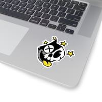 Image 1 of Roadkill Max (Yellow) Kiss-Cut Vinyl Sticker