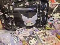 Image 6 of Kuromi Large Travel Duffle Bag Bundle 