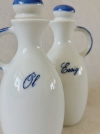 Image 1 of Vintage Jugokeramika oil and vinegar cruets