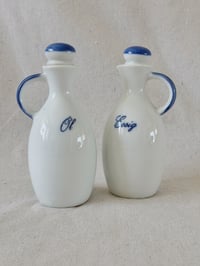 Image 3 of Vintage Jugokeramika oil and vinegar cruets