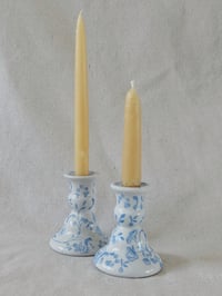 Image 2 of Cornflower Garden Floral Taper Holders (set of 2)