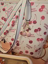 Image 1 of Juicy Couture Cherry On Top Tote Meets Hello Kitty Bundle 