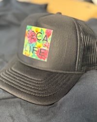 Image 2 of Soca Is Life Flower Design - Trucker Hat
