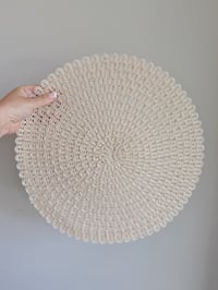 Image 3 of Dahlia Burst Woven Placemats (set of 6)