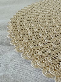 Image 2 of Dahlia Burst Woven Placemats (set of 6)