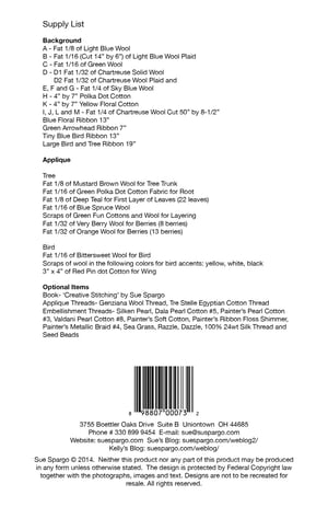 Image of Last One! African Marula Pattern by Sue Spargo