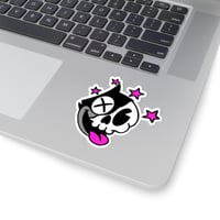 Image 1 of Roadkill Max (Pink) Kiss-Cut Vinyl Sticker