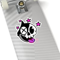 Image 3 of Roadkill Max (Pink) Kiss-Cut Vinyl Sticker