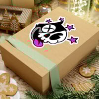 Image 4 of Roadkill Max (Pink) Kiss-Cut Vinyl Sticker