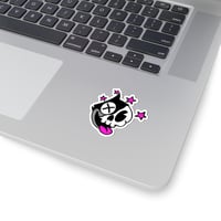 Image 5 of Roadkill Max (Pink) Kiss-Cut Vinyl Sticker