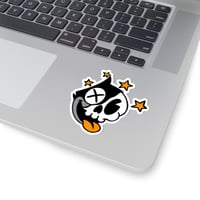 Image 1 of Roadkill Max (Orange) Kiss-Cut Vinyl Sticker