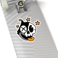 Image 3 of Roadkill Max (Orange) Kiss-Cut Vinyl Sticker