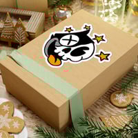 Image 4 of Roadkill Max (Orange) Kiss-Cut Vinyl Sticker