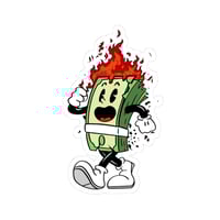 Image 3 of Roadkill Bill (Red) Kiss-Cut Vinyl Sticker