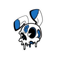 Image 7 of Roadkill Sam (Blue) Kiss-Cut Vinyl Sticker