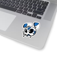 Image 1 of Roadkill Sam (Blue) Kiss-Cut Vinyl Sticker