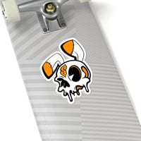 Image 3 of Roadkill Sam (Orange) Kiss-Cut Vinyl Sticker