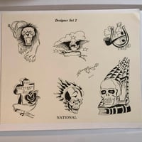 Image 1 of 1981 Jerry Reds national designer set flash sheet 