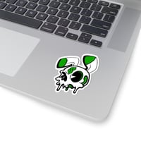 Image 1 of Roadkill Sam (Green) Kiss-Cut Vinyl Sticker