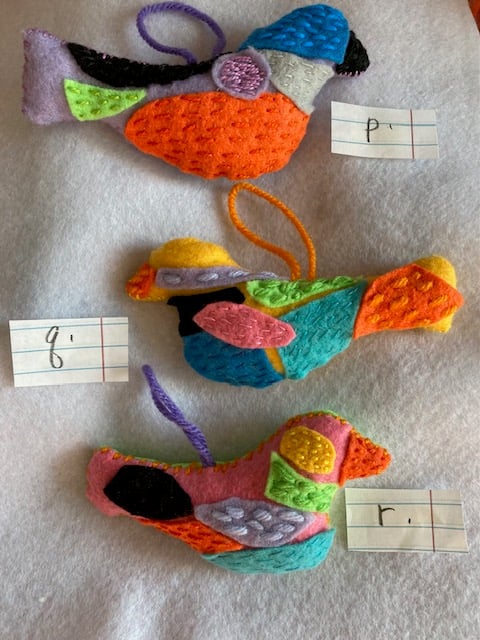 Image of  Alphabet Birds II