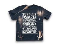 Image 2 of Carhartt lauren hill NY black panther party Upcycled Reworked Screen Print bleached black T Shirt 