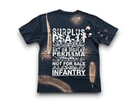 Image 2 of Carhartt lauren hill sade adu NY Upcycled Reworked Screen Print bleached navy T Shirt 