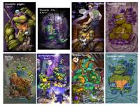 TMNT Art Print (Select from Drop Down Menu)