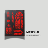 Image 2 of Cathedral Sticker Sheet