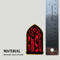 Image 2 of Cathedral Gold Sticker