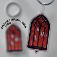 Image 1 of Cathedral Openable Shaker Charm 