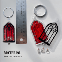 Image 2 of Cathedral Openable Shaker Charm 