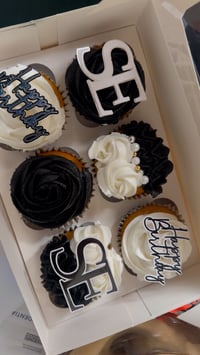 Image 1 of MADE TO ORDER - 6 CUPCAKES🧁