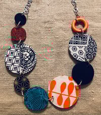 Modern Art to Wear Jewelry Necklace #4