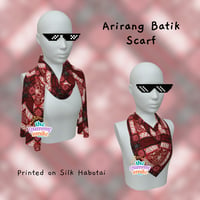 Image 1 of Arirang Batik Scarf