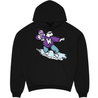 Wavy Hoodie Black 